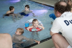 Panoramabad Pappelsee - Neueröffnung des Freizeit- & Familienbades in Kamp-Lintfort - erstes Anschwimmen mit 199 Badegästen und Comedian Bademeister Schaluppke am Samstag, den 15. April 2012